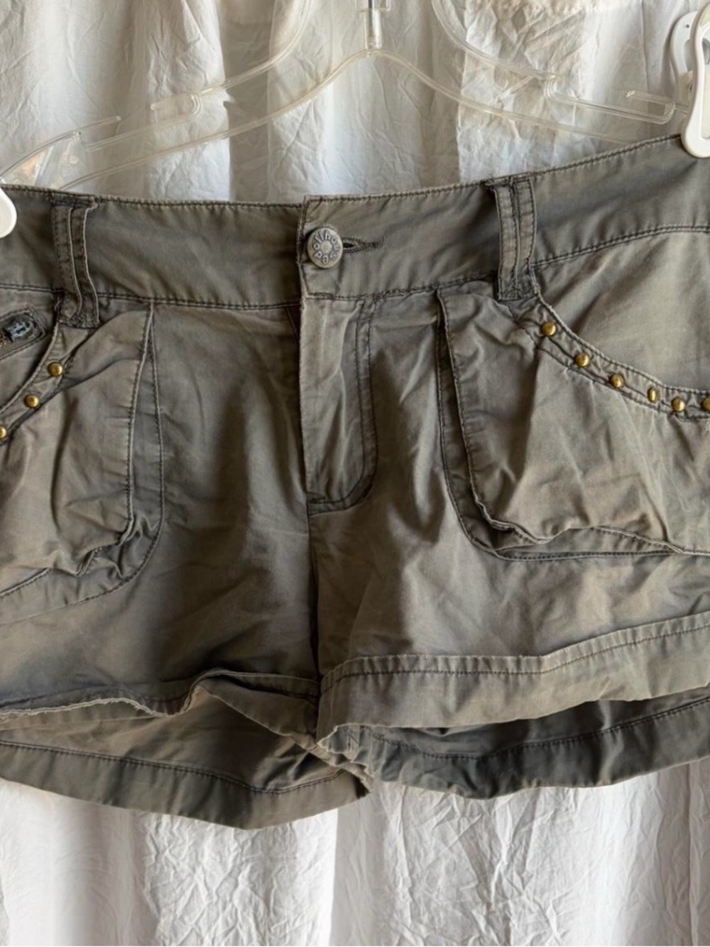 Dollhouse low rise studded shorts